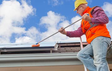 Higher Chalmington soft wash roof cleaning